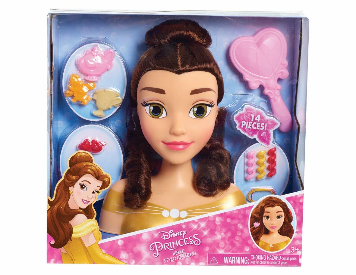 disney princess belle deluxe styling head
